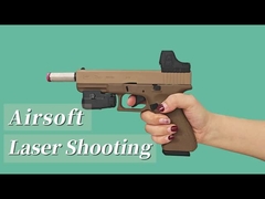 Airsoft Glock Пистолет Муза Вибрация Лазерный Тренер Патрон Лазерная Стрельба Симуляция