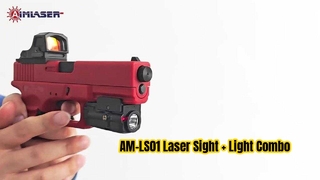 AM-LS01 Пистолетный лазерный прицел + фонарь