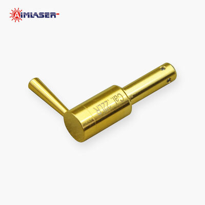.22 LR Лазерный пробивной прицел с ручкой позолоченная камера лазерного патрона для пистолетов и винтовок калибра.22 LR